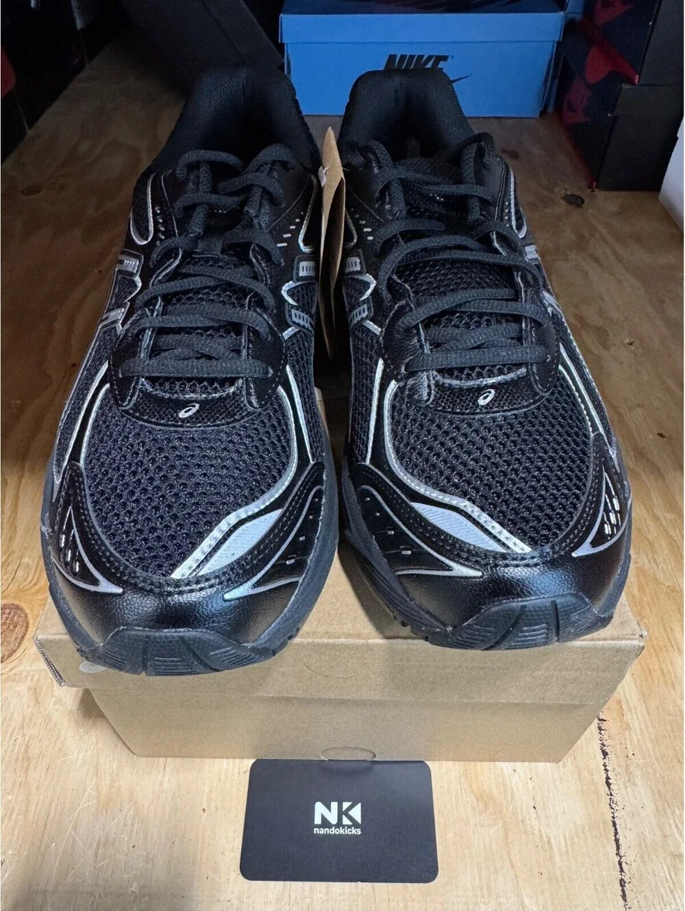 ASICS GT 2160 'Black Pure Silver' 1203A275-001 MENS SIZE 14
